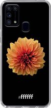 Samsung Galaxy M31 Hoesje Transparant TPU Case - Butterscotch Blossom #ffffff