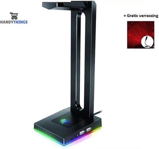 Havit RGB Gaming Headset Stand - Support pour casque - Support pour casque