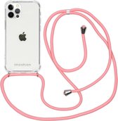 iMoshion Backcover met koord iPhone 12, iPhone 12 Pro hoesje - Roze