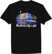 T-shirts adults - Gracht by night - Black - L