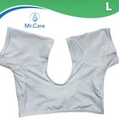 Herbruikbare Okselpads - Maat L / 60 - 75Kg - Wit