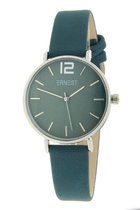 Ernest Horloge Cindy - small - silver petrol