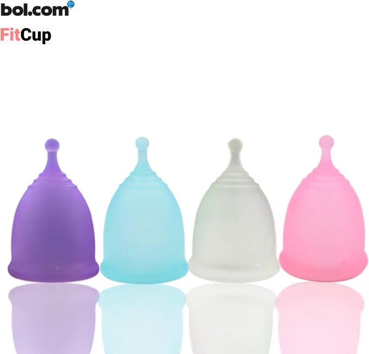 FitCup Duurzame Menstruatiecup - Herbruikbaar - Maat S / L
