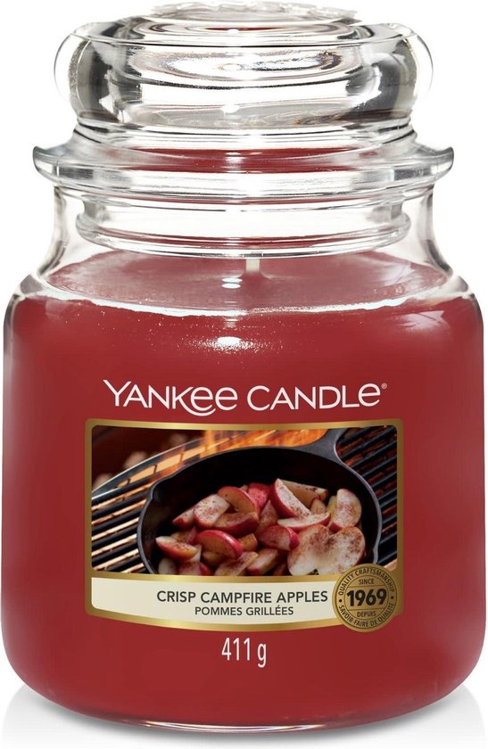 Yankee Candle Crisp Campfire Apples Medium Jar