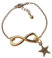 Dames armband Infinity Gold Star - kerstcadeau luxe - infinity armbanden - dames armband - Armband dames – Hart armband - Cadeau voor Vrouw - Moeder - Sinterklaas - Kerst – Geschen