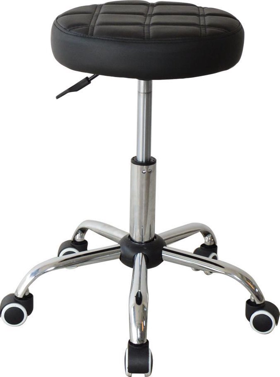 Tabouret roulant bas tabouret roulant rotatif à 360 degrés