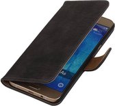 Wicked Narwal | Bark bookstyle / book case/ wallet case Hoes voor Samsung galaxy a8 2015 Grijs