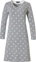 Dames nachthemd stippenpatroon - Grey  - 15202-358-2/913 - Maat 46