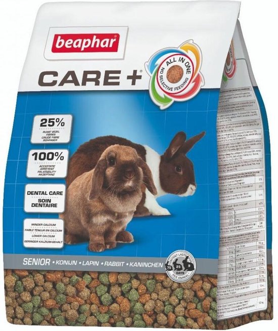 Beaphar care+ konijn senior 1,5 kg