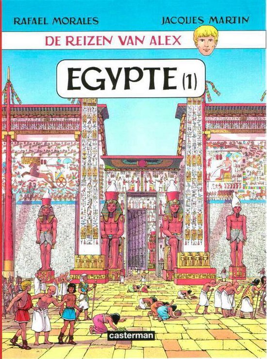 Cover van het boek 'De reizen van Alex / Egypte 1' van J. Martin en  Martin