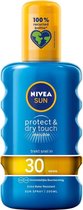NIVEA SUN Protect & Dry Touch Transparante Zonnebrand spray SPF 30 - 200 ml