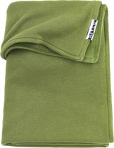 Meyco Knit basic ledikantdeken velvet - 100x150cm - Avocado