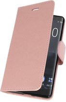 Wicked Narwal | Wallet Cases Hoesje voor Nokia 8 Sirocco Roze