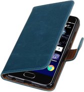 Wicked Narwal | Premium TPU PU Leder bookstyle / book case/ wallet case voor Huawei P10 Plus Blauw