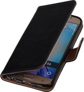 Wicked Narwal | Premium TPU PU Leder bookstyle / book case/ wallet case voor Samsung Galaxy S6 G920F Zwart