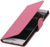 Wicked Narwal | bookstyle / book case/ wallet case voor Huawei P9 Plus Roze