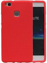 Wicked Narwal | Sand Look TPU Hoesje voor Huawei P9 Lite Rood