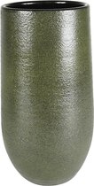 Plantenwinkel  Hoge pot Zembla green ronde bloempot binnen 18 cm