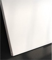 Glad infrarood verwarmingspaneel 60x120cm 600 Watt wit