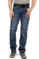 MASKOVICK Heren Jeans Clinton stretch Regular - Dark Used - W33 X L36