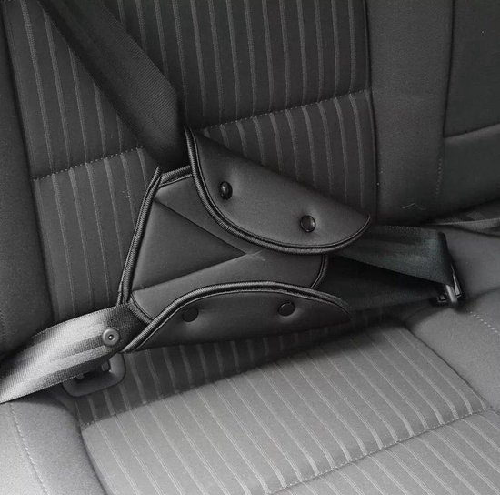 Auto gordel beschermer - Gordelhoes - Autogordel bescherming - Gordelbeschermer - Nekbeschermer kind - Gordelbeschermhoes - Nekkussen / neksteun van Merkloos — afbeelding 3
