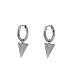 Go-Dutch-Label-Oorring-Triangle-E0897-Zilver