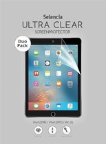 Selencia Duo Pack Ultra Clear Screenprotector voor de iPad (2018) / iPad (2017) / Air (2)