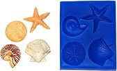 First Impressions Siliconen mal SC120 Assortiment sea creatures