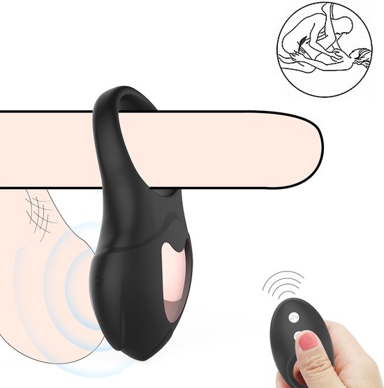 Bol Com Vibrerende Cockring Man Penisring Vibrerend Sexspeeltjes Voor Koppels Met Clitoris