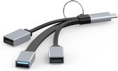 A-Konic 3-in-1 USB-C naar USB-A adapter