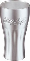 Luminarc Coca Cola glazen - 370 ml - Zilverkleurig - Set-4