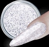 Hollywood Nails - Gel Nagels - Bouwgel - Glitter UV Gel – White Diamonds 98 - 5ml - 1 stuk