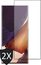 Samsung Note 20 Ultra Screenprotector - Samsung Galaxy Note 20 Ultra Screenprotector - Full Glas PET Folie Screen Protector - 2 Stuks