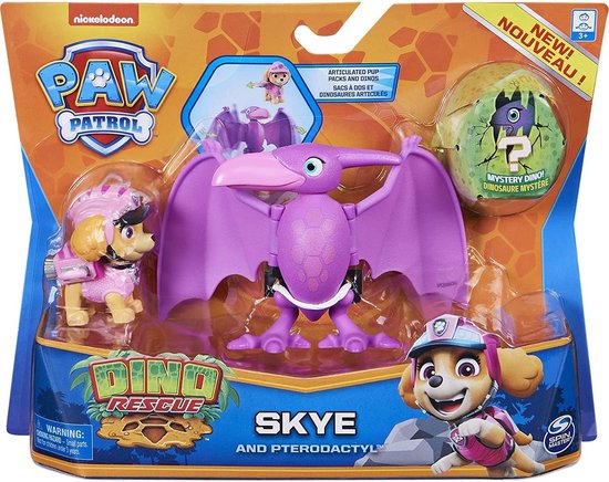 Paw Patrol Skye \u0026 Pterodactyl dino 
