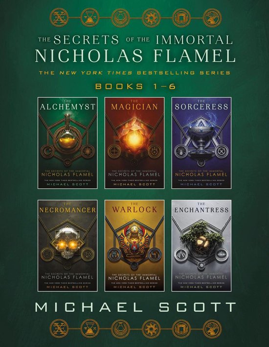 The Secrets of the Immortal Nicholas Flamel - The Secrets of ... - cover