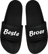 Cadeau Kerstmis - Cadeau Kerst - Cadeau Broer - Badslippers Broer - Cadeau Badslippers - Badslippers Heren 43