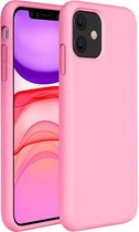 iPhone 12 Mini Hoesje Roze - Siliconen Back Cover