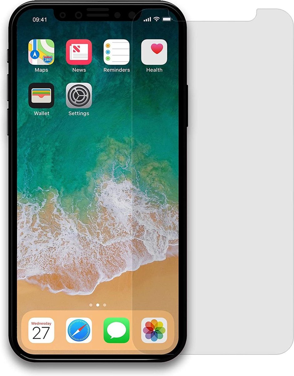 iPhone X iPhone XS Screenprotector Tempered Glass Glas Protector Glas Plaatje - iphone x | iphone xs screenprotector - 1 Stuks