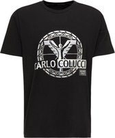 Carlo Colucci T-shirt - Zwart, 3XL