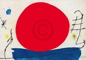 Joan Miro - Senza titolo Kunstdruk 100x70cm