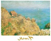 Claude Monet - La casa dei doganieri Kunstdruk 70x50cm