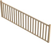 Bouwpakket balustrade Tradi Eco 320 cm breed (Dennen)