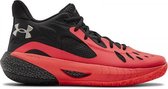 Under Armour HOVR Havoc 3 - Sportschoenen - zwart/rood - maat 44