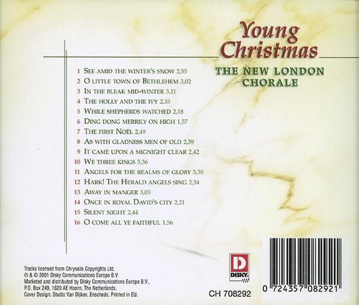 Young Christmas, New London Chorale Muziek bol