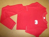 petit bateau , in rood eponge , strikje voor  meisje 6 jaar 114