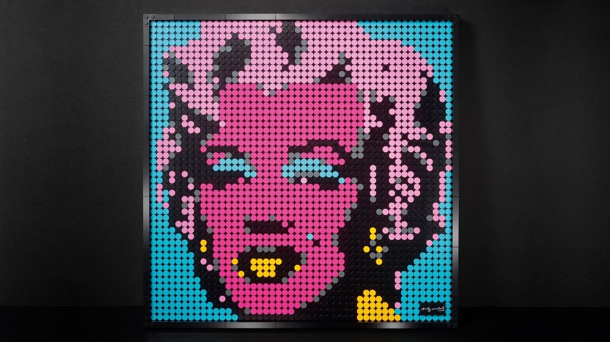 LEGO Art Andy Warhol's Marilyn Monroe 31197 — afbeelding 6