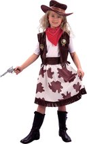 Cowboy & Cowgirl Kostuum | Cowgirl Met Hoed | Meisje | Medium | Carnaval kostuum | Verkleedkleding