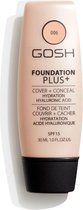 Gosh - Foundation Plus+ Cryo-Corrective Face Foundation 006 Honey 30Ml