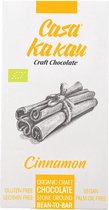 Casa Kakau vegan chocolade puur kaneel glutenvrij sojavrij GMO vrij