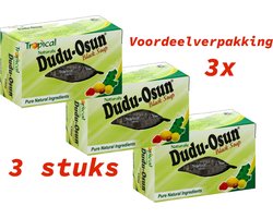 3 stuks Dudu Osun Black Afrika Soap - Zwarte Afrikaanse Zeep| 3 stuks VOORDEELVERPAKKING!